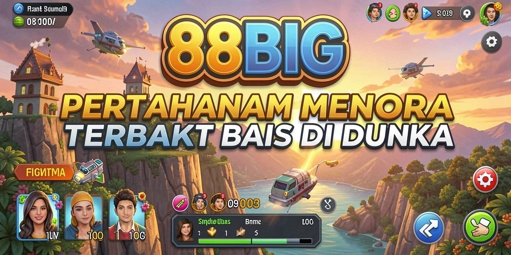 Tampilan screenshot gameplay Tower Defense yang menarik dan strategis.