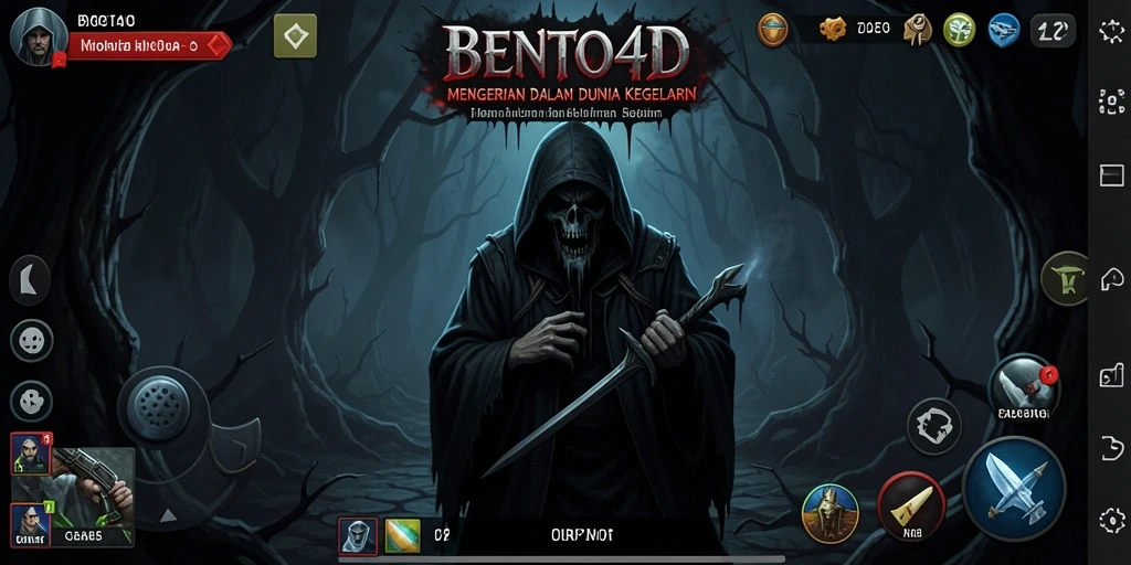 Screenshot menampilkan momen menegangkan dalam gameplay BENTO4D.