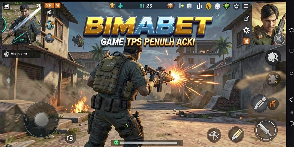 Tampilan gameplay intens dalam BIMABET dengan aksi tembak-menembak yang mendebarkan.