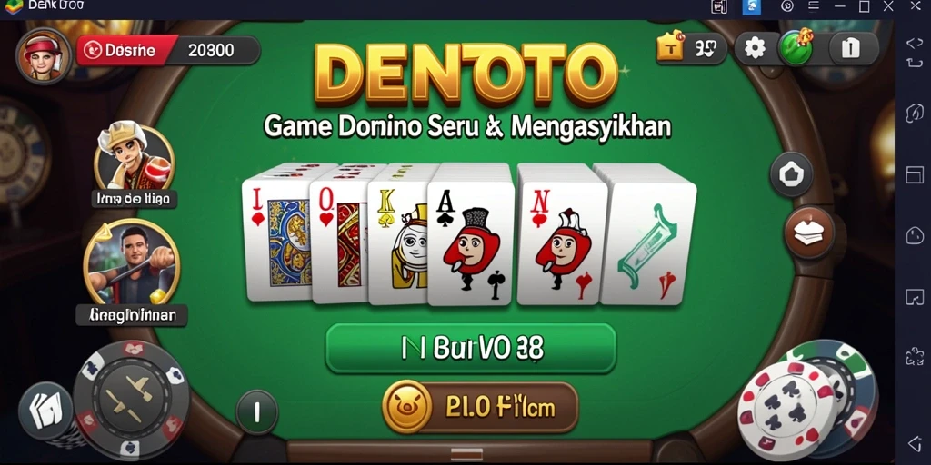 Tampilan gameplay DENTOTO yang seru dan menegangkan.
