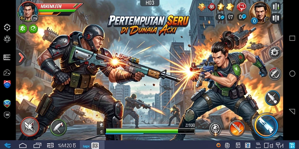 Tampilkan momen mendebarkan dari gameplay H03 yang penuh aksi.