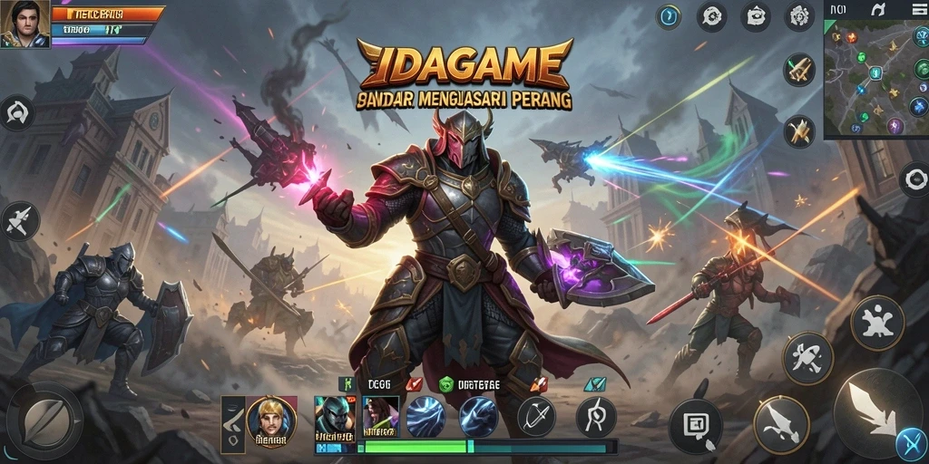 Tampilan gameplay seru dan mendebarkan dari IDAGAME.