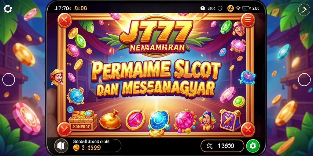 Screenshot utama JT777 menampilkan gameplay slot yang seru dan mendebarkan.