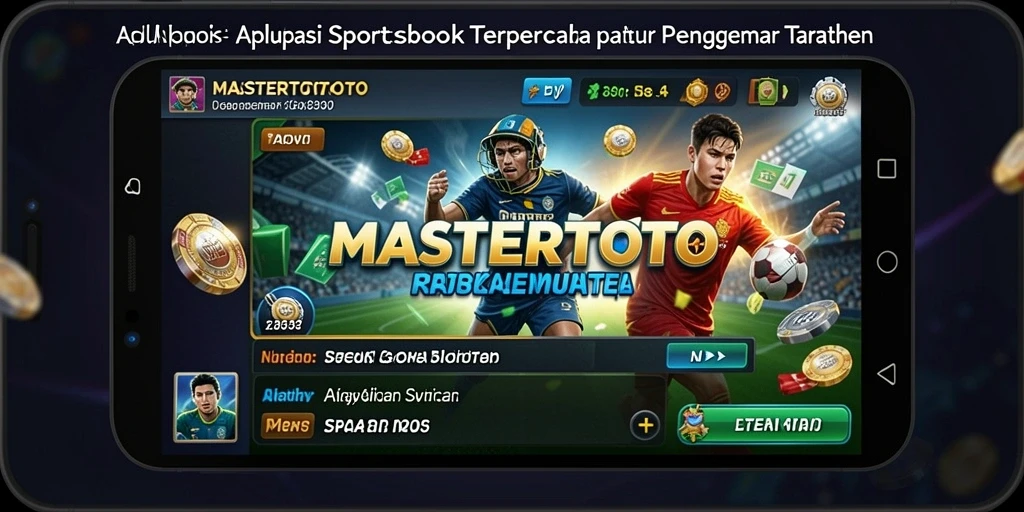 Antarmuka pengguna MASTERTOTO yang menarik dan informatif.