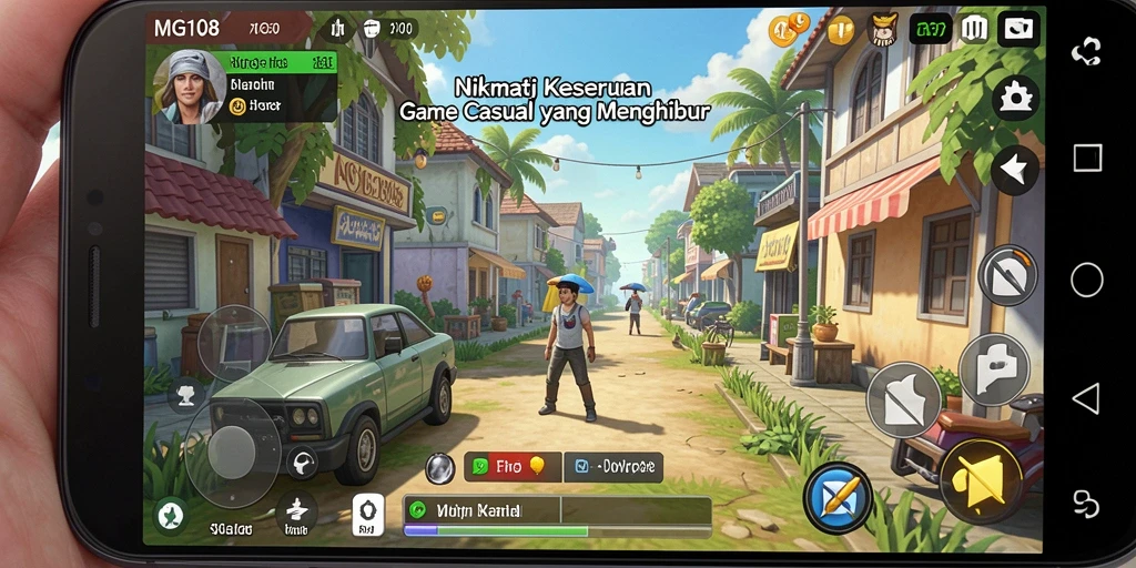 Screenshot gameplay menarik dari MG108 yang menunjukkan keseruan permainan