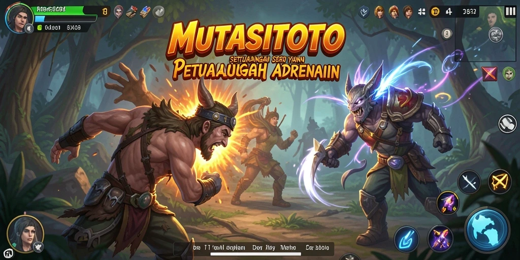 Tangkapan layar gameplay dari MUTASITOTO yang menunjukkan petualangan seru.