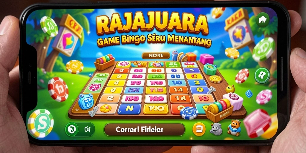 Tampilan gameplay Bingo yang seru dan interaktif di RAJAJUARA.