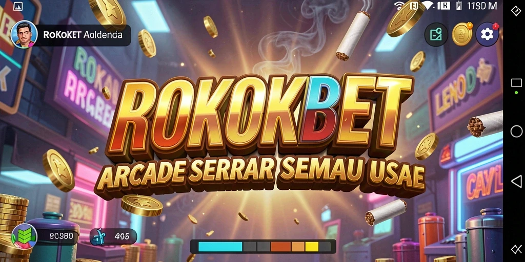 Tampilan gameplay seru ROKOKBET yang menantang dan menghibur.